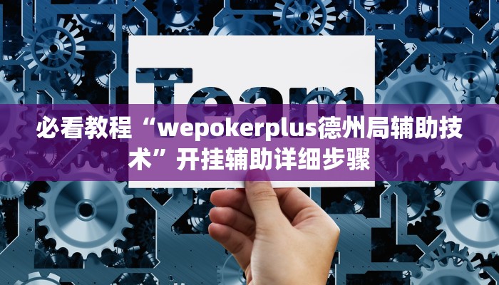 必看教程“wepokerplus德州局辅助技术”开挂辅助详细步骤